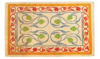 Jute rug mats