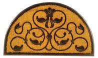 Rubber Moulded Brush Mat 