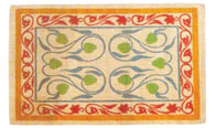 Rug with Tucked Ends